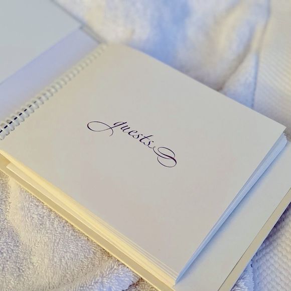 Vintage Inspired Guest Book for Memorial Reception - Picture 8 of 8